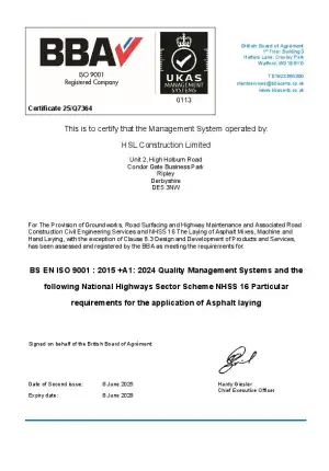 ISO Certificate