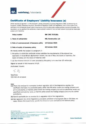 Employers Liability Insurance